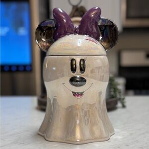 Iridescent Minnie Mouse Cookie Jar